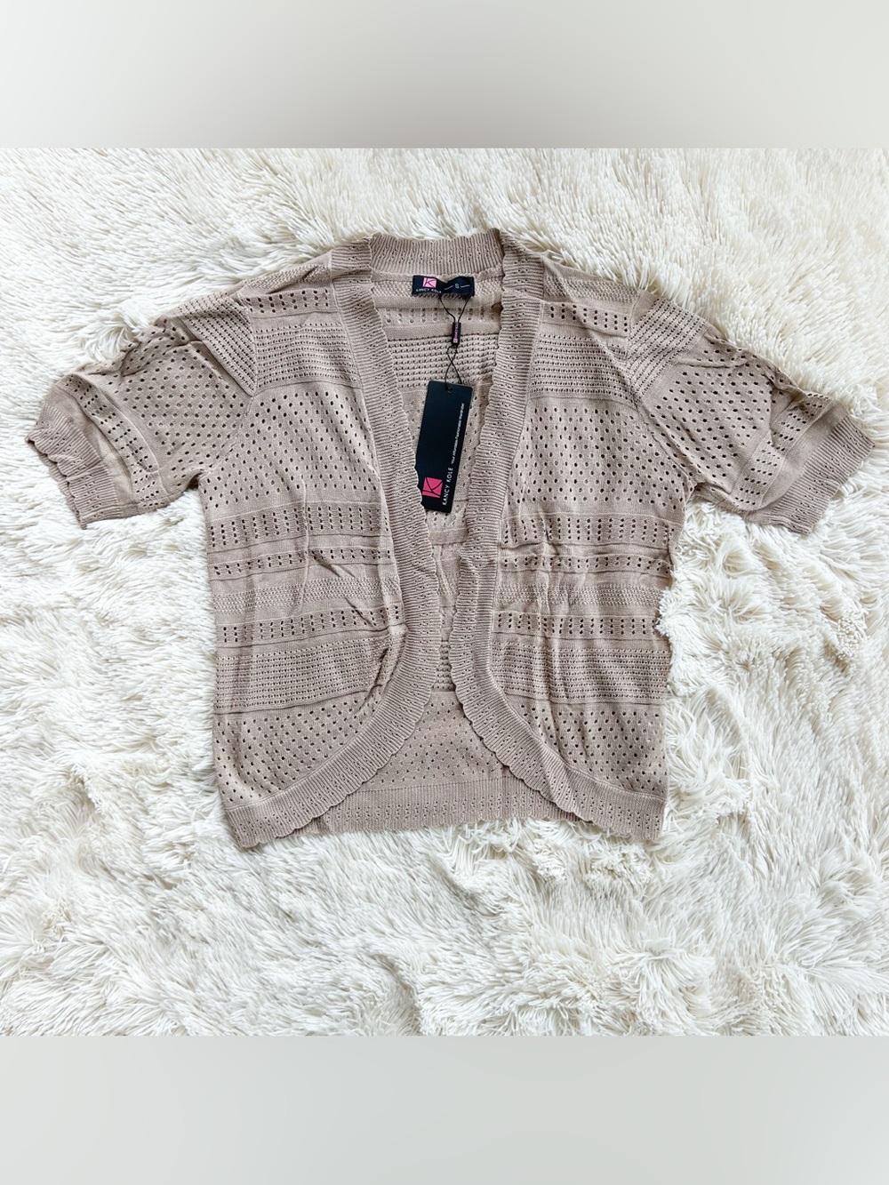 Scalloped Cardigan